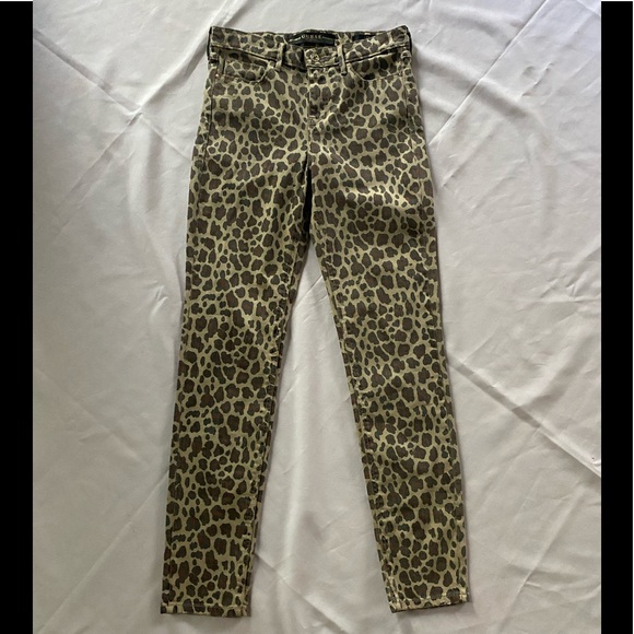 Guess | Animal Print High Rise Jeans NWOT - Picture 3 of 12